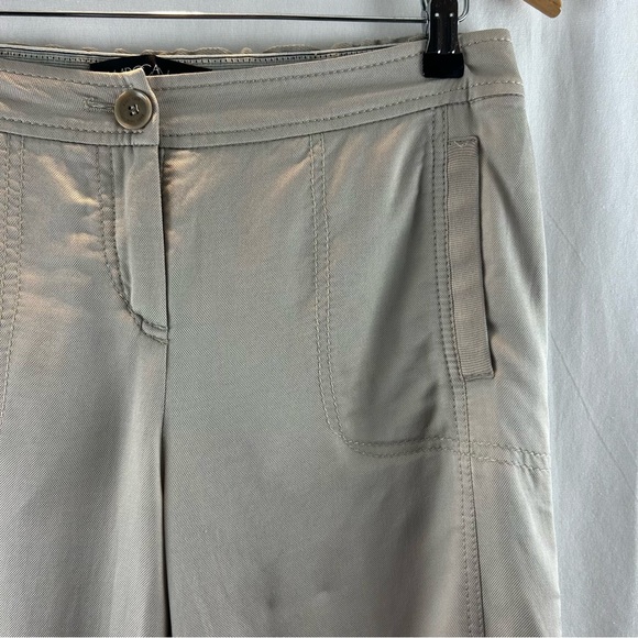 Marc Cain Beige Wide Leg Pant 6 - Picture 5 of 10